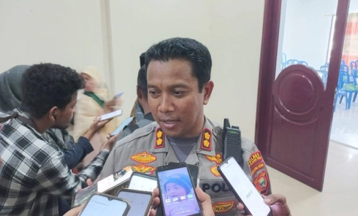 Polres Kepulauan Sula Siaga Pengamanan SPBU Cegah Pengisian BBM Gunakan Jerigen