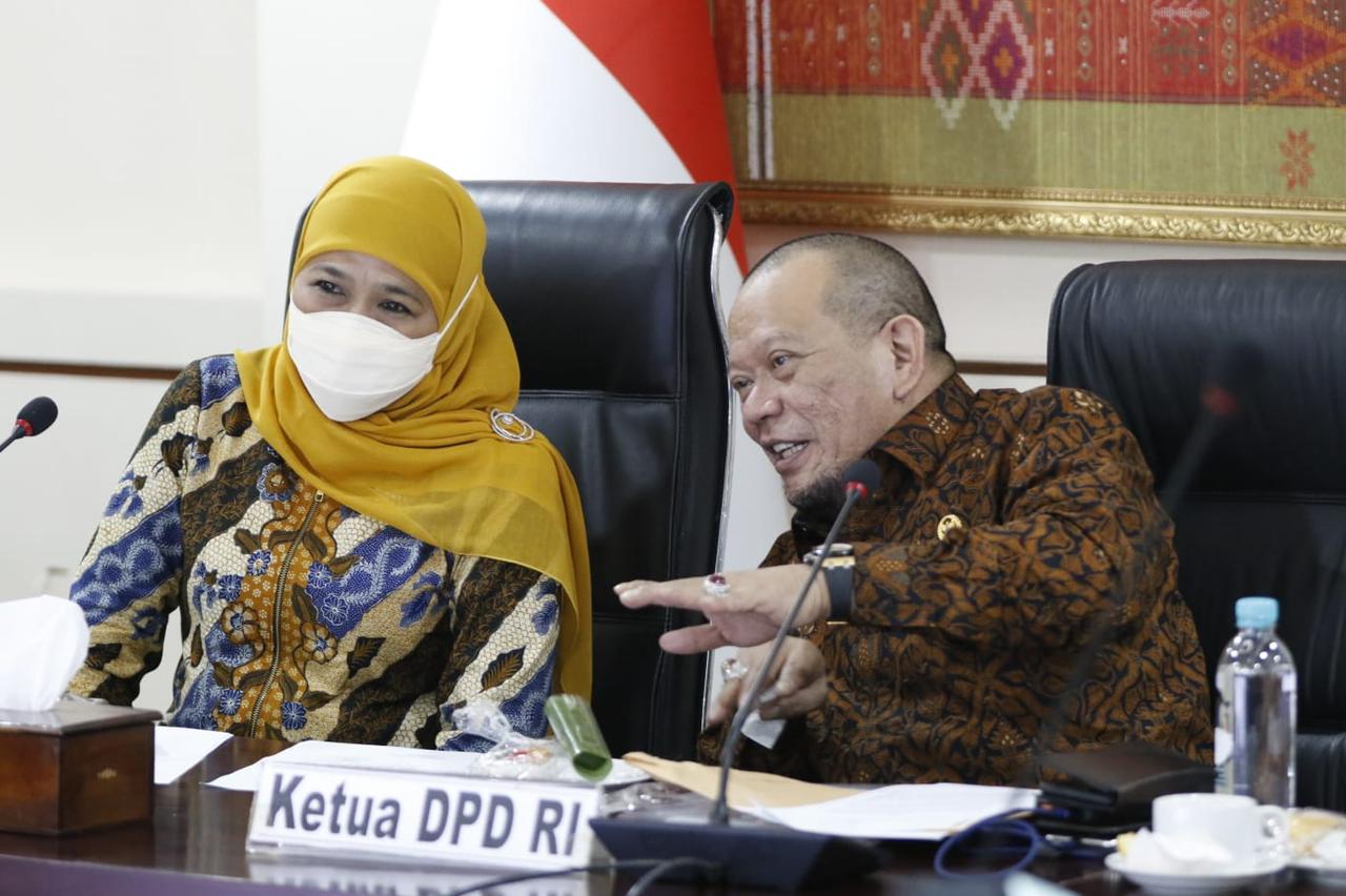 Turun Level ke Level 1, Ketua DPD RI Beri Apresiasi ke Provinsi Jawa Timur