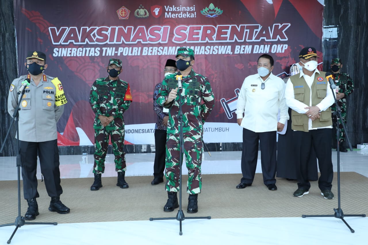 Wow! Panglima TNI Minta Vaksin yang Tersedia Dihabiskan