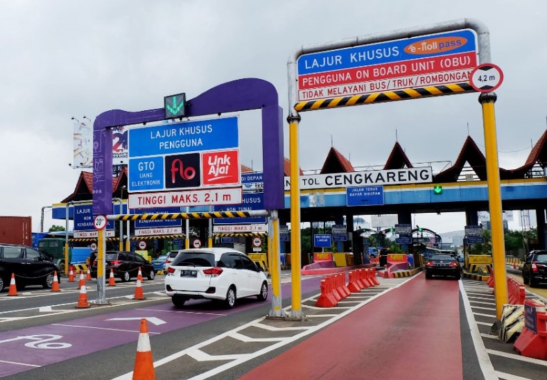 2022, Tol di Indonesia Gunakan Transaksi Nirsentuh