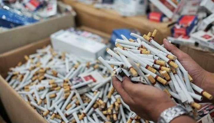 2,5 Juta Batang Rokok Ilegal Disita