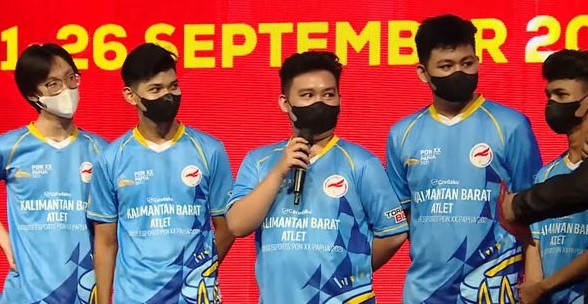 Kalimantan Barat Raih Juara di Game Mobile Legends di ESPORT PON Papua XX 2021