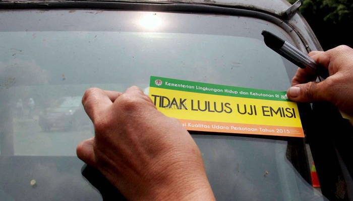 Kendaraan Tak Lulus Uji Emisi, Bakal Dikenakan Tarif Parkir Tertinggi