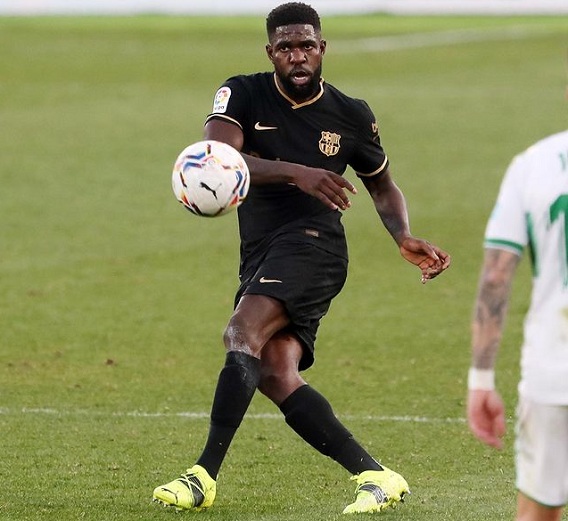 Juve dan Milan Tertarik Tampung Umtiti