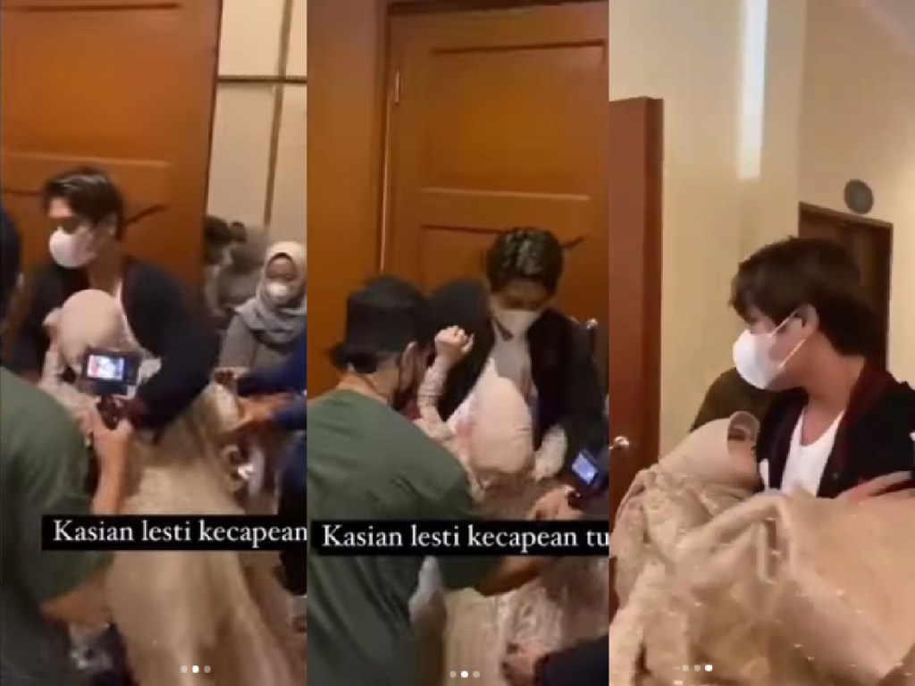 Pingsan Usai Manggung, Lesti Kejora Dibopong Rizky Billar