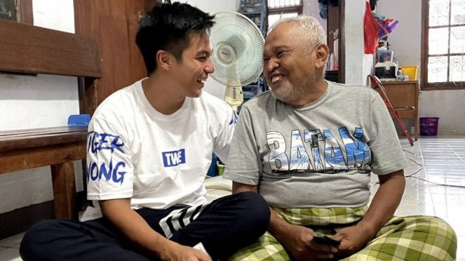 Baim Wong Tepati Janji Temui Kakek Suhud, Keduanya Saling Memaafkan