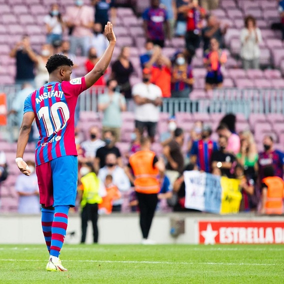 Ansu Fati Sepakati Kontrak Baru Bersama Barca?