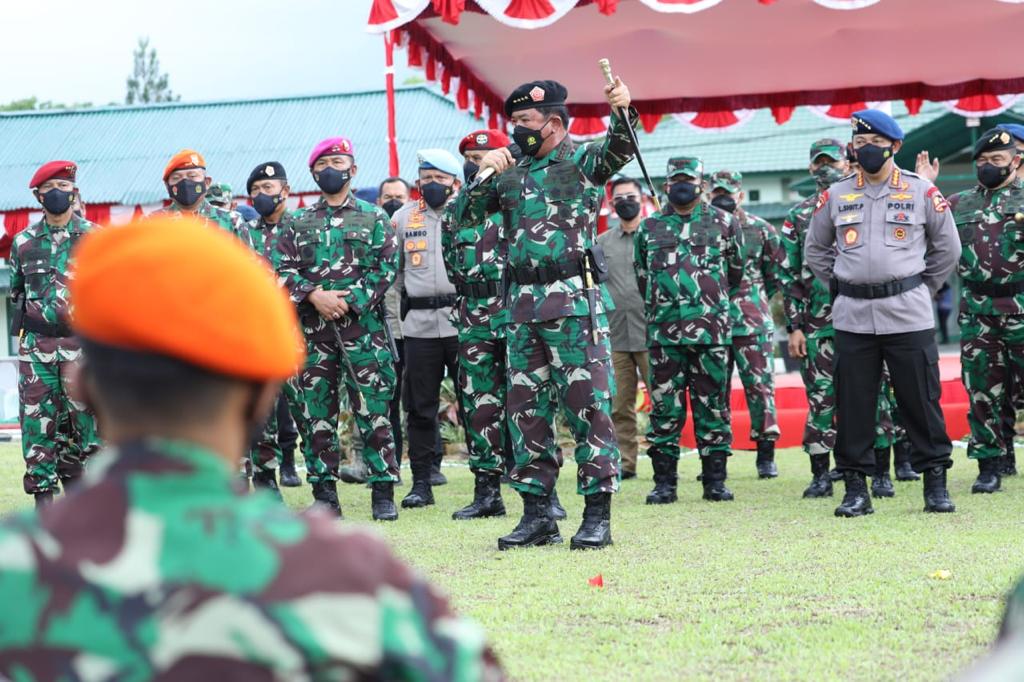 Prajurit TNI dan Anggota Polri Tak Boleh Miliki Rasa Ragu dan Bimbang