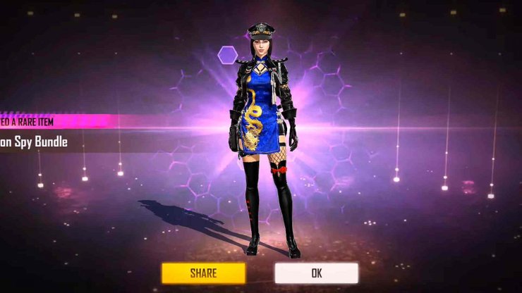 Cara Mendapatkan Bundle Baru Dragon Spy di Free Fire