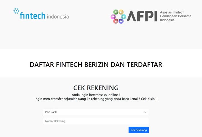 Ini Nama Situs untuk Mengecek Pinjaman Online yang Asli atau Palsu