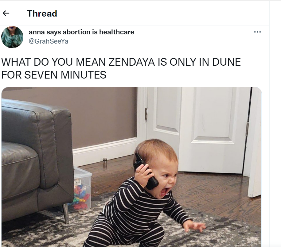 Tampil 7 Menit, Ini Kekecewaan Penggemar Zendaya di Film Dune