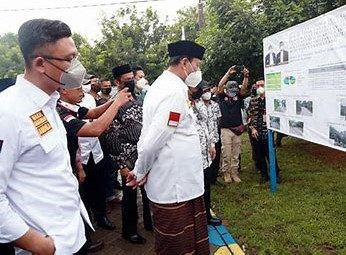 Kompak, Gubernur WH Didampingi Wagub Andika Resmikan Jalan Lingkungan
