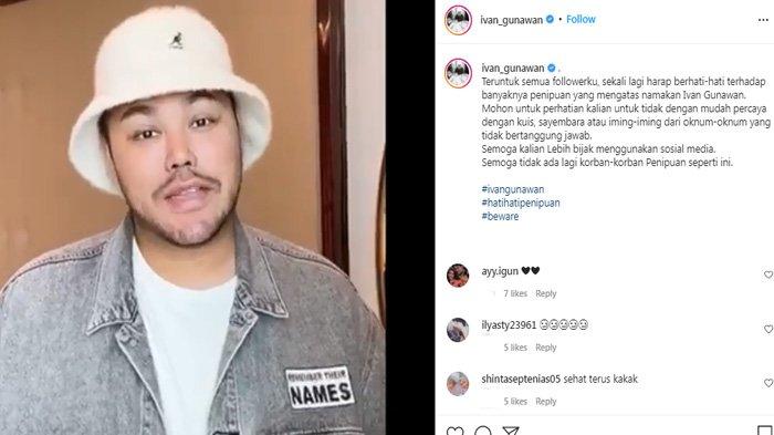 Ivan Gunawan Miris Satu Keluarga Tertipu Terkait Namanya