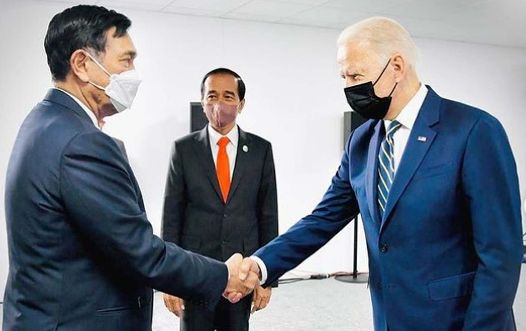 Cerita Luhut Dampingi Jokowi Bertemu Joe Biden