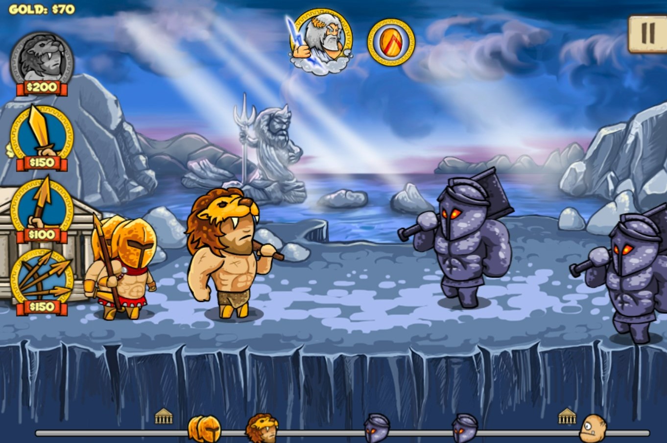 Bertarung Lawan Pasukan Iblis di Heroes of Myths: Warriors of Gods 