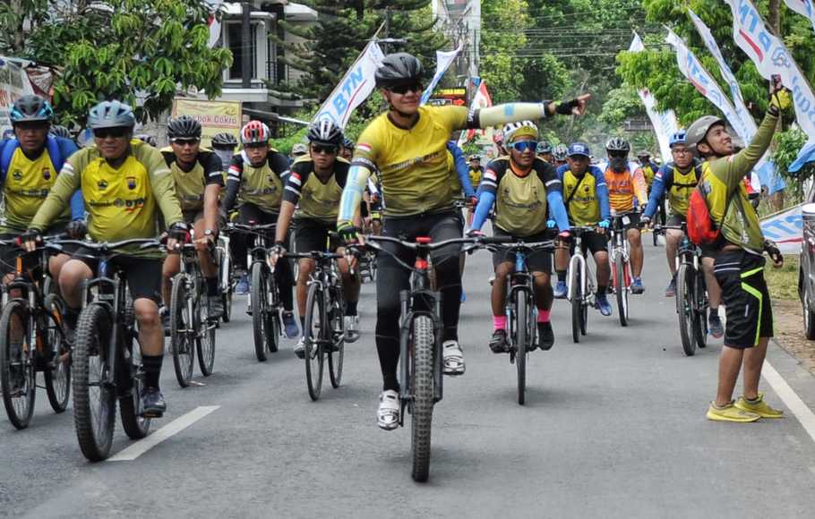 Ganjar dan Gibran Pimpin Tour de Borobudur 2021, Bertema: Saya Sudah Divaksin