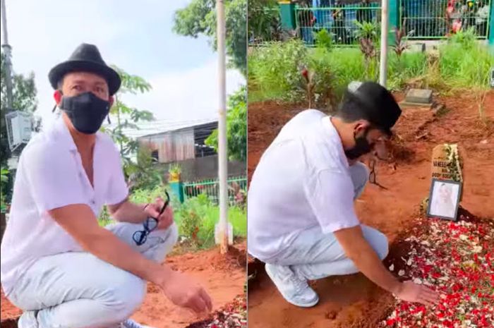Denny Sumargo Disentil Warganet, Soal Bikin Konten di Makam Vanessa Angel