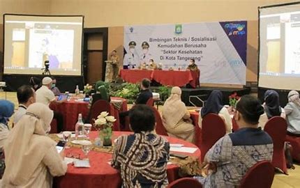 Pemkot Tangerang Gelar Bintek bagi Pelaku Usaha Sektor Kesehatan