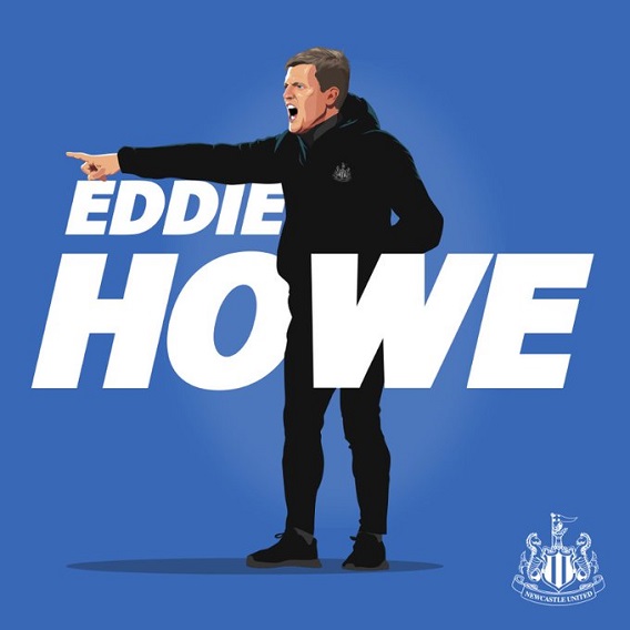 Resmi! Eddie Howe Pelatih Baru Newcastle United