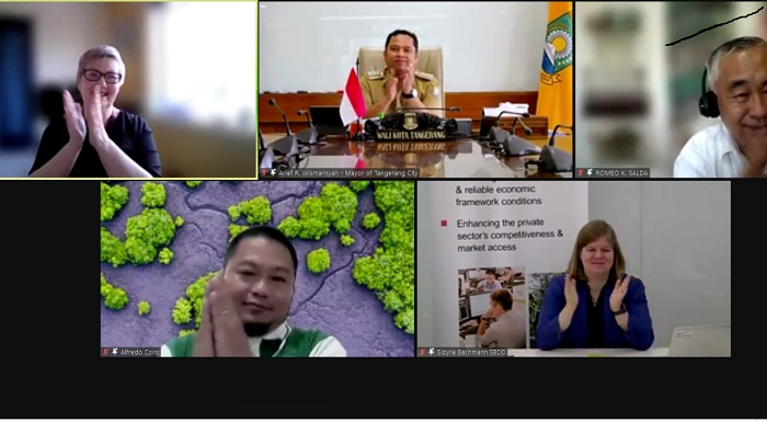 Wali Kota Tangerang Bicara Bangun Sistem Kampung Proklim di Depan Wali Kota se-Asia Tenggara