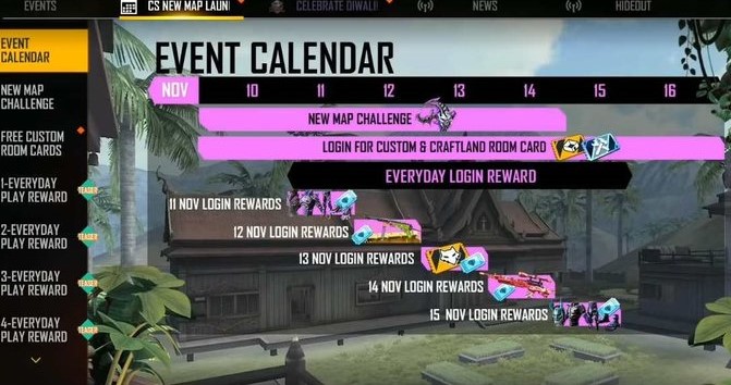 Mainkan Map Clash Squad Di Free Fire Dapatkan Skin Gun, Gratis 