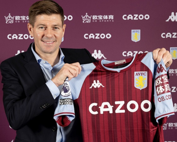 Aston Villa Resmi Tunjuk Steven Gerrard