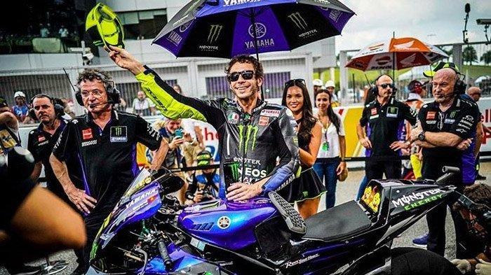 Valentino Rossi Pensiun dari Arena Balap, Yamaha Beri Salam Perpisahan Manis