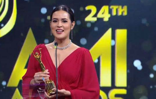Raisa Raih Penghargaan AMI Awards 2021 Kategori Album Terbaik-Terbaik