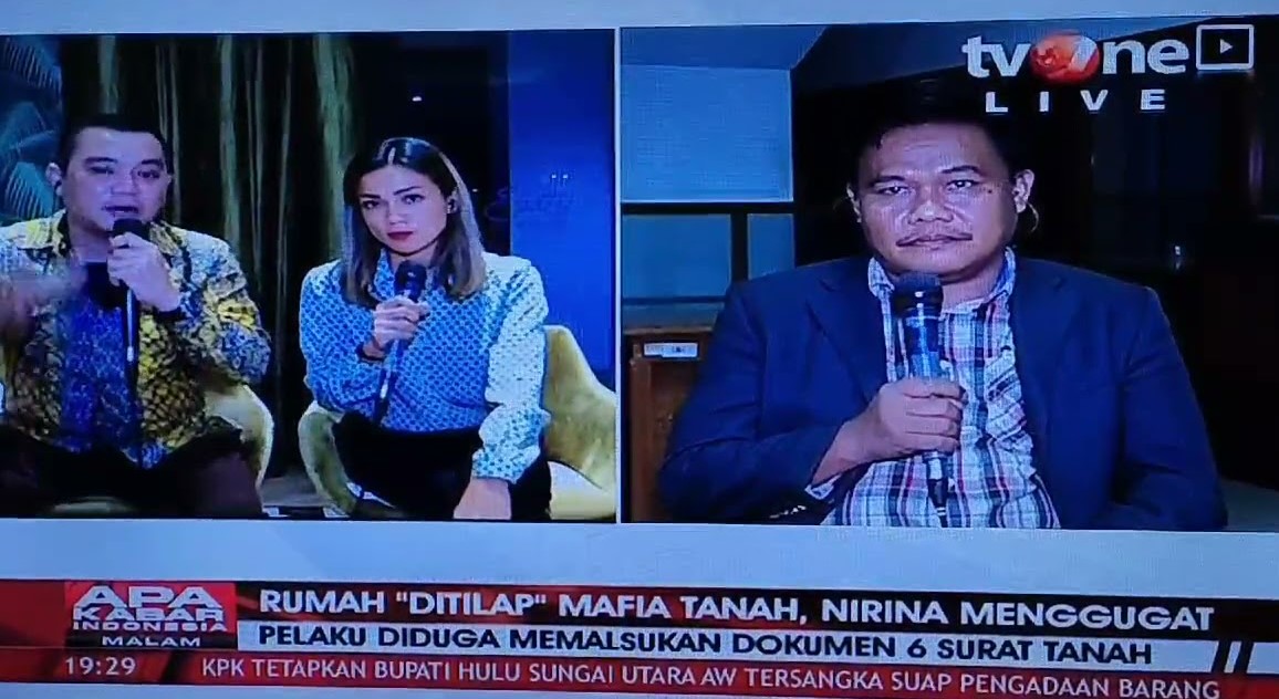 Nirina Zubir Kecewa, TV One Beri Panggung Lawyer Mafia Tanah