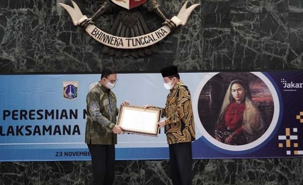 Peresmian Jalan Laksamana Malahayati Bentuk Penghargaan Anies Baswedan kepada Masyarakat Aceh