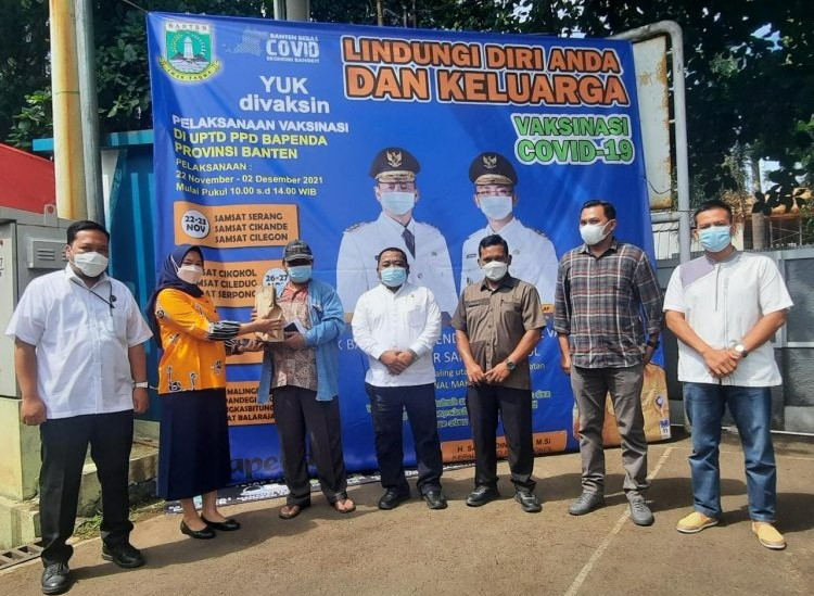 Percepat Vaksinasi Covid-19 di Tangerang, Samsat Cikokol Siapkan 1000 Dosis