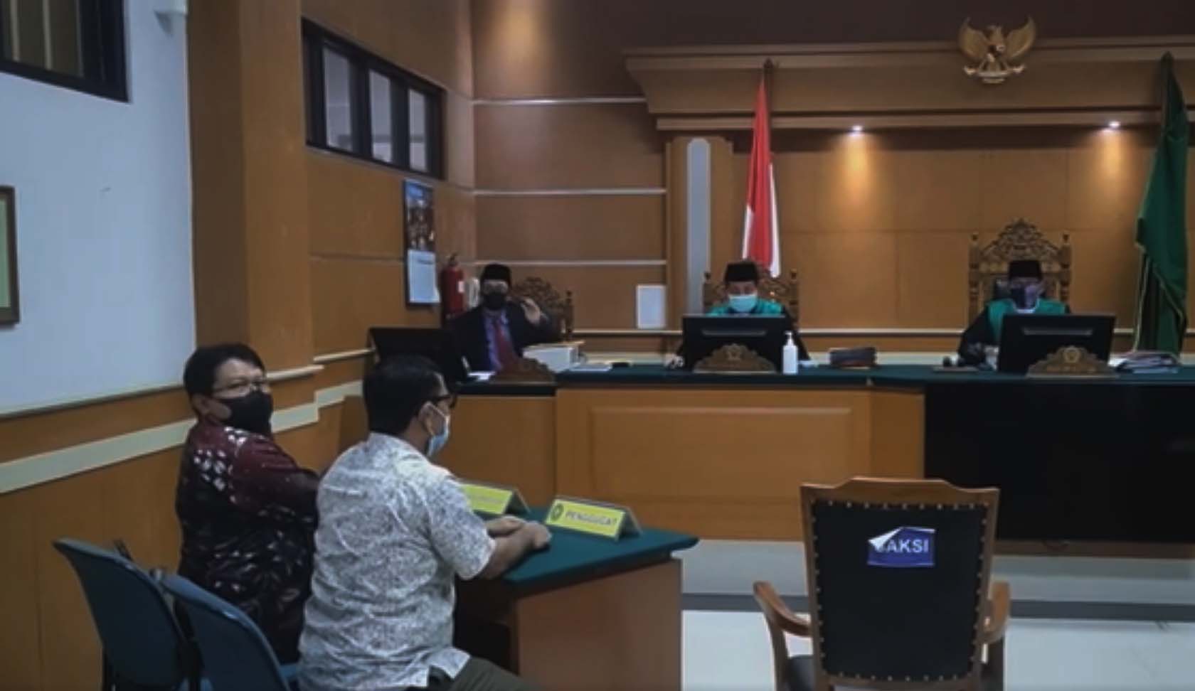 Faisal Hadir di Sidang Gugatan Hak Perwalian Gala Sky