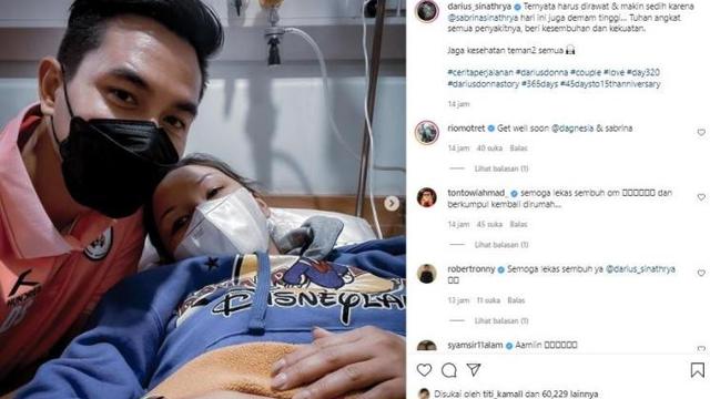 Donna Agnesia dan Putrinya Jalani Perawatan di Rumah Sakit 