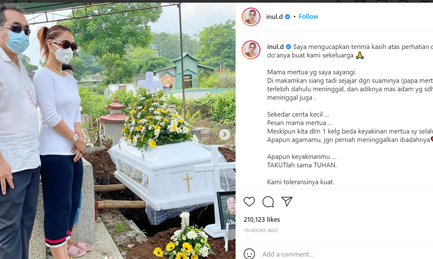 Inul Daratista Akui Mendiang Ibu Mertuanya Punya Toleransi yang Kuat