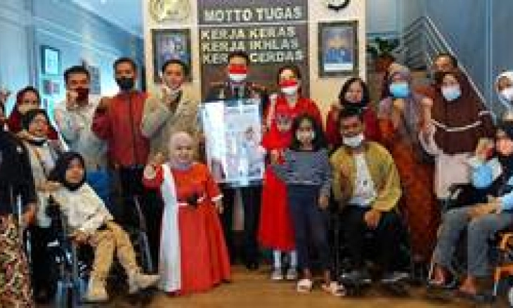 Kapolresta Malang Kota Raih Penghargaan Bapak Disabilitas