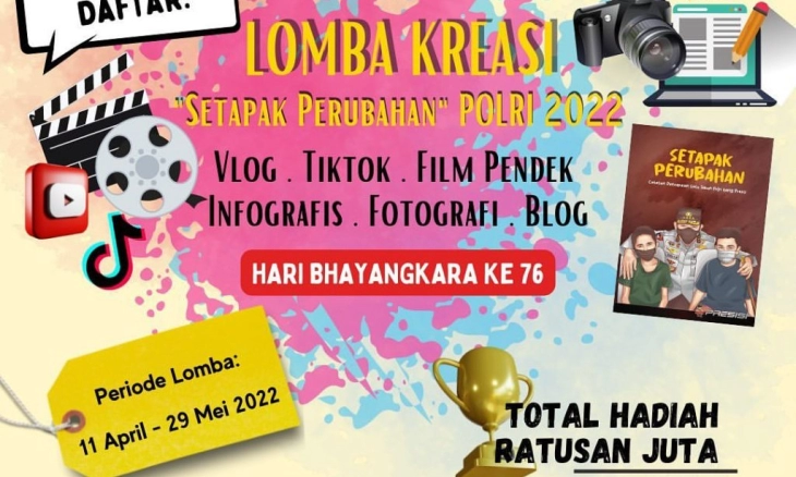 Polri Gelar Lomba Kreasi Setapak Perubahan dan Festival Musik