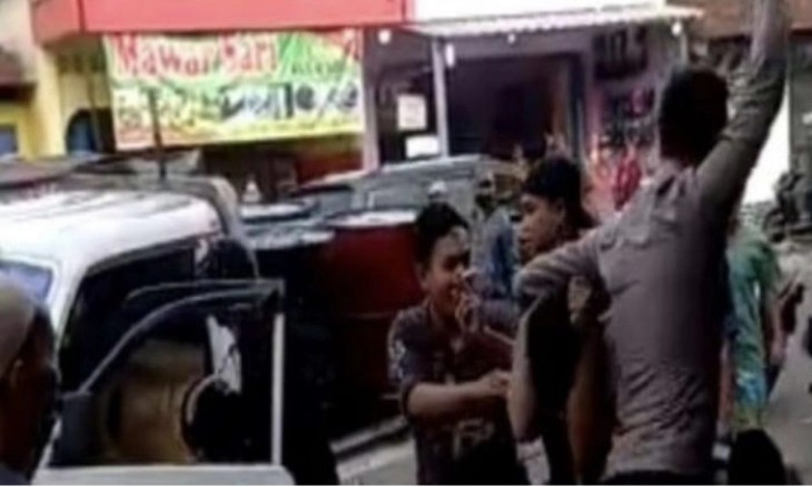 Sopir Pickup Dianiaya, Polisi Lepaskan Tembakan ke Udara