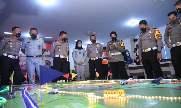 Korlantas Polri Telah Siapkan Titik Pengamanan dan Rekayasa Arus Mudik