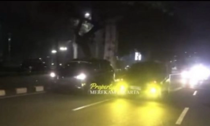 Tertangkap, Pelaku Balap Mobil yang Viral Tutup Jalan di Senayan