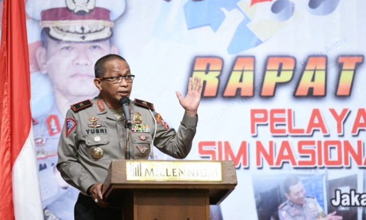 Rapat Evaluasi Aplikasi SIM Nasional Presisi (Sinar)