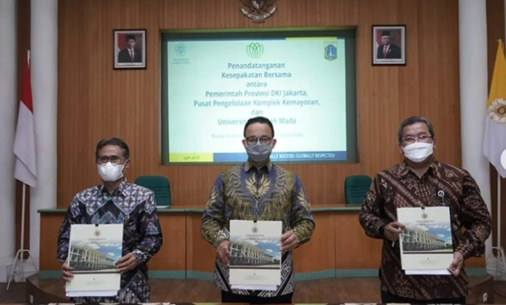 Pemprov DKI Jakarta Lakukan MoU dengan Pusat Pengelolaan Komplek Kemayoran dan UGM