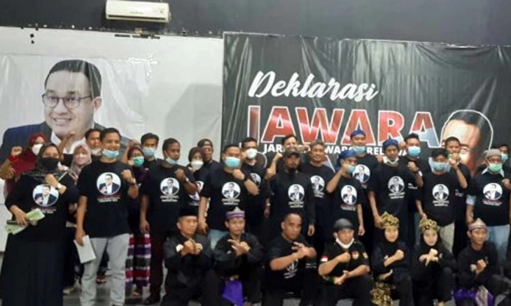 Sukarelawan Anies for Presiden 2024 Deklarasikan Jawara Banten