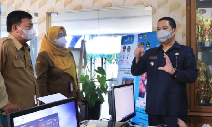 Walikota Tangerang Pantau Hari Pertama Pelaksanaan PPDB Tingkat SMP