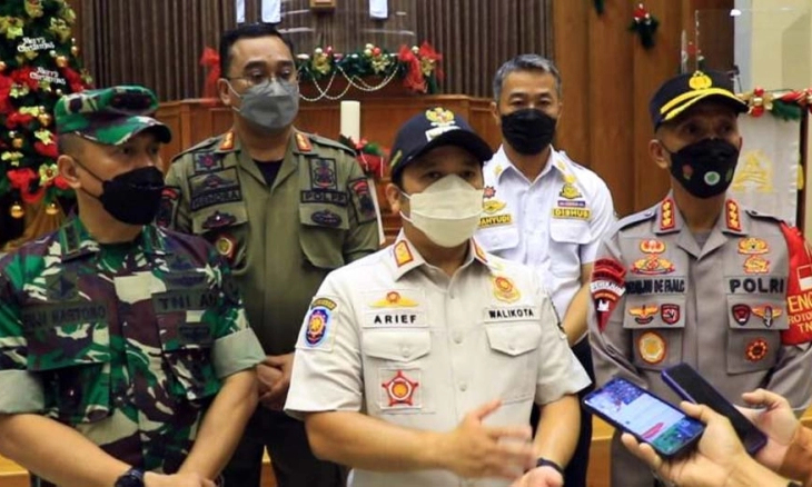 Walikota Arief: Rayakan Tahun Baru di Rumah Saja