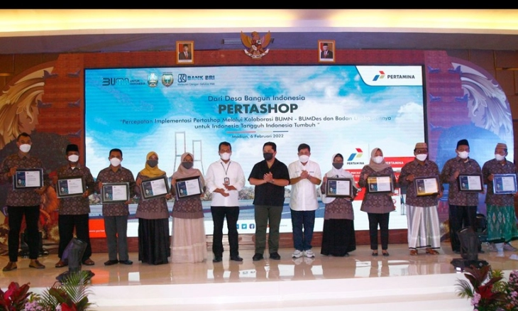 Menteri BUMN dan Pertamina Apresiasi Mitra Strategis Pertashop