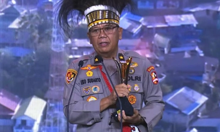 Wakapolda Papua Brigjen Pol Eko Rudi, Peraih Hoegeng Awards Kategori Polisi Inovatif