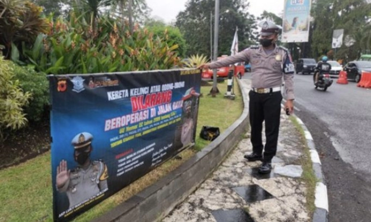 Odong-odong atau Kereta Kelinci Dilarang Beroperasi di Jalan Raya di Kabupaten Subang