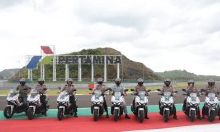 Polda NTB Kawal Ketat Penerapan Sistem Bubble Tes Pramusim MotoGP 2022 di Sirkuit Mandalika