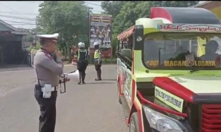 Polres Subang Ultimatum  Odong-odong Tak Beroperasi di Jalan Raya
