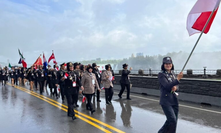 Polwan RI Hadiri Konferensi Asosiasi Polwan Internasional ke-59 di Kanada